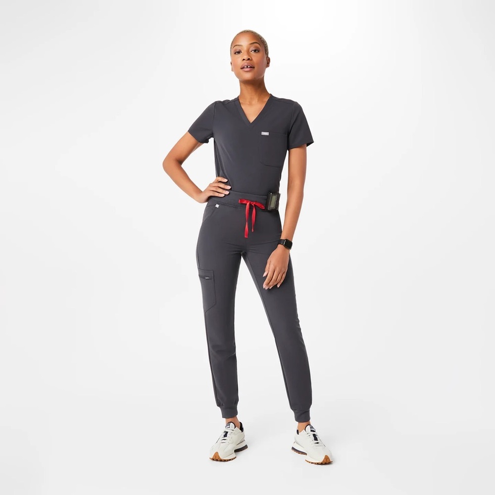 Charcoal grey Figs Zamora Joggers